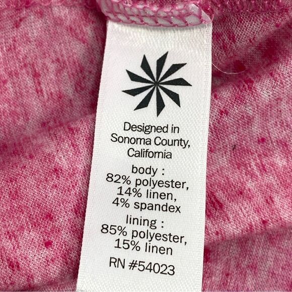 Athleta Charisma Open Back Cutout T Shirt Dress Pink XS - Picture 10 of 13